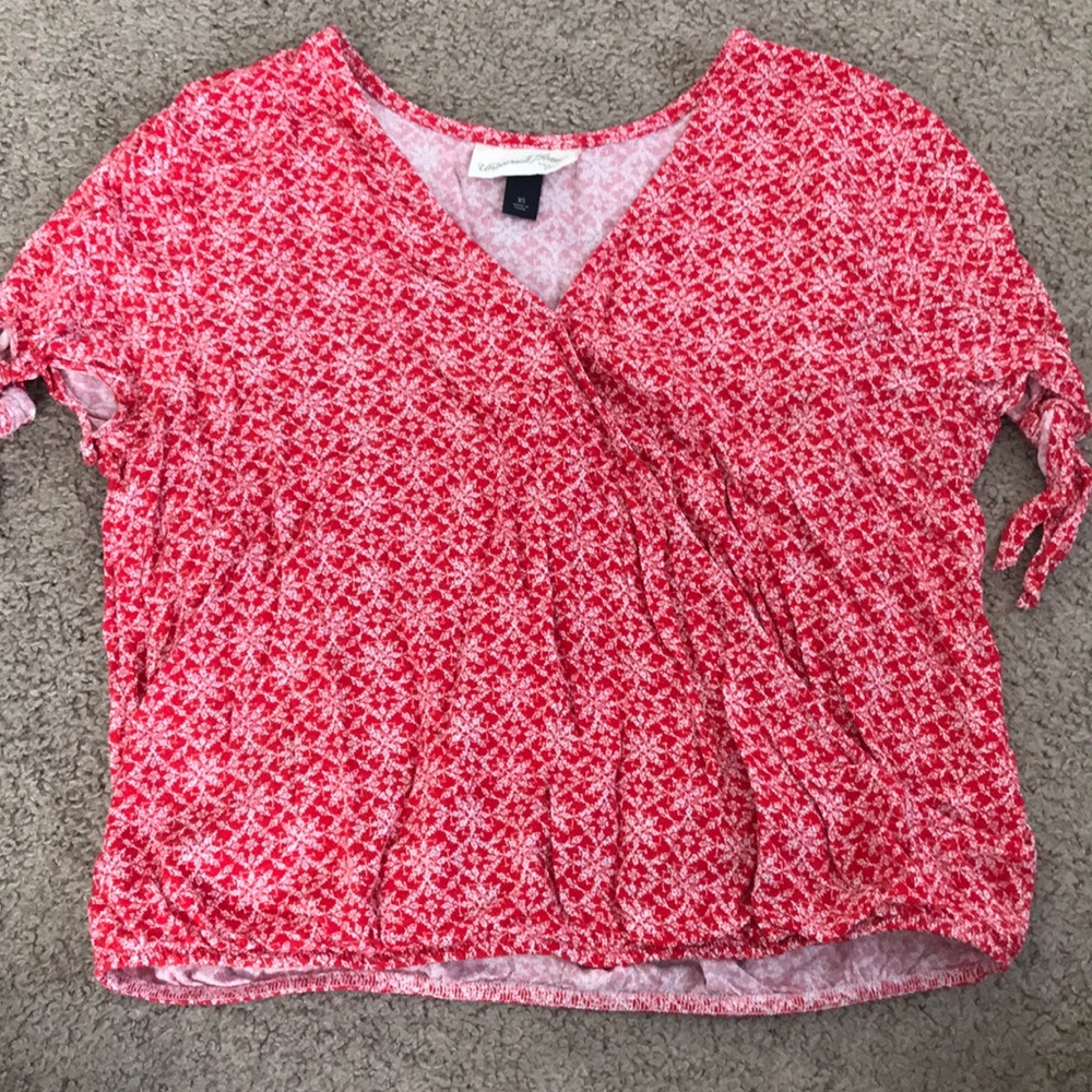Wrap crop top